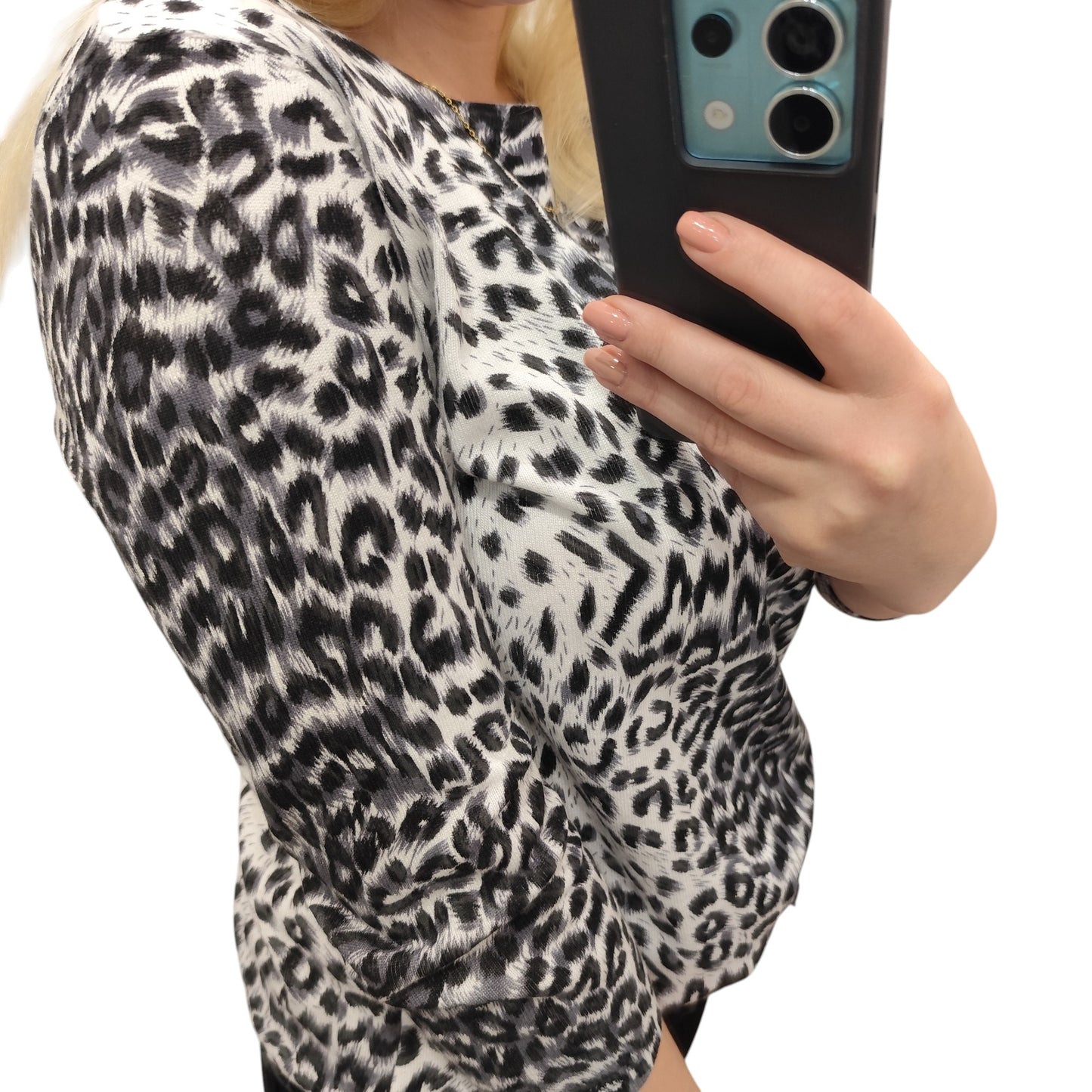 Pullover mit Leomuster