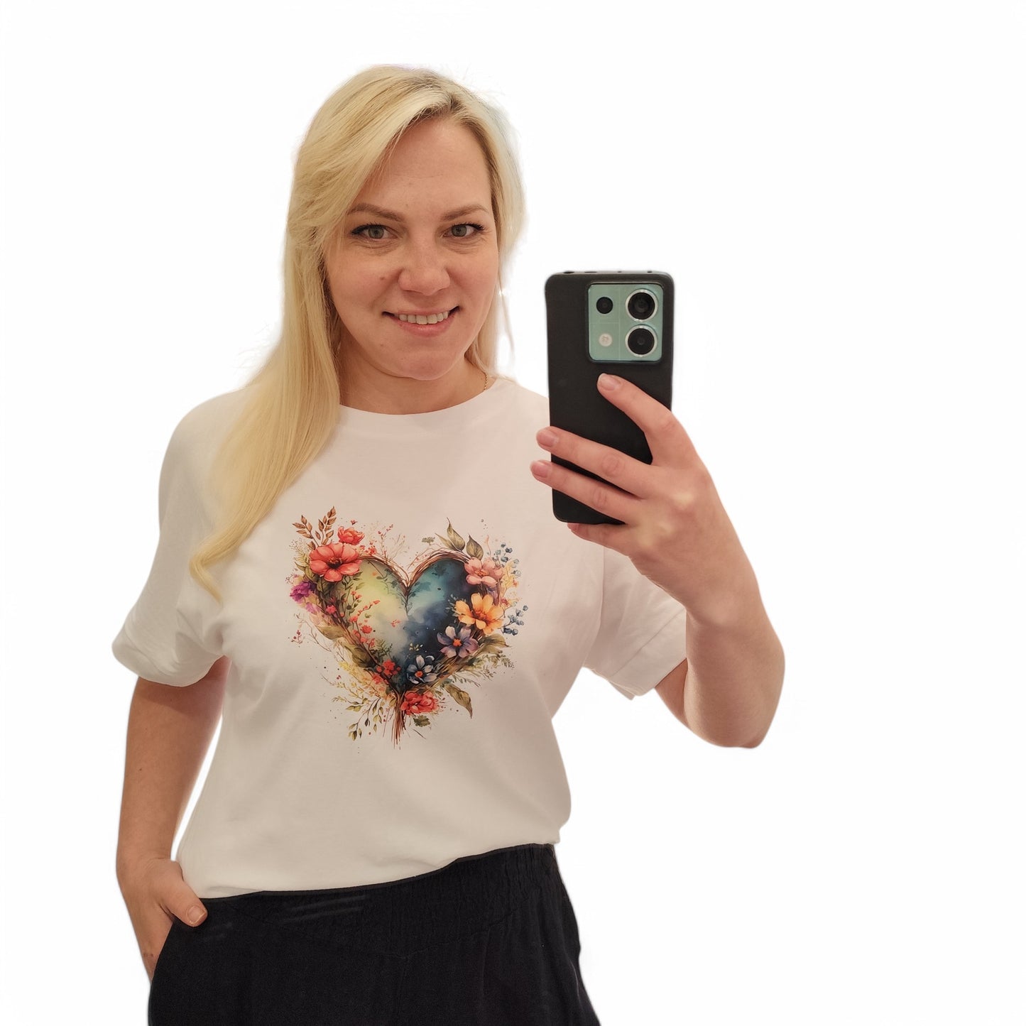 T-Shirt mit Herz