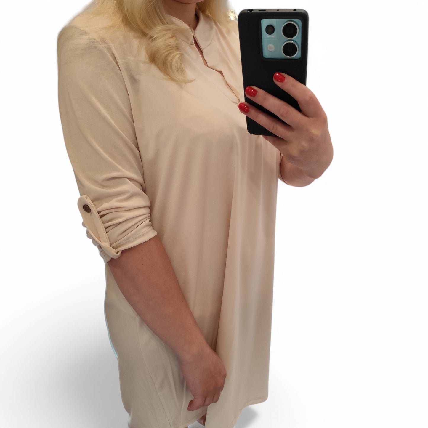 Longshirt in Beige
