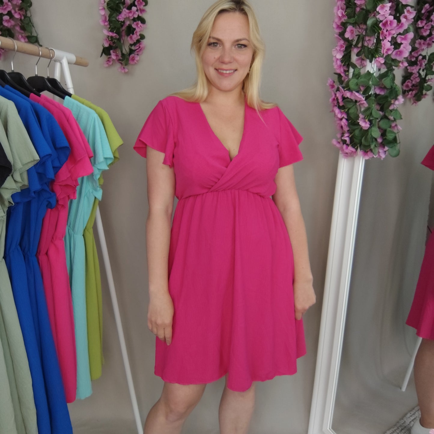 Kleid in Pink
