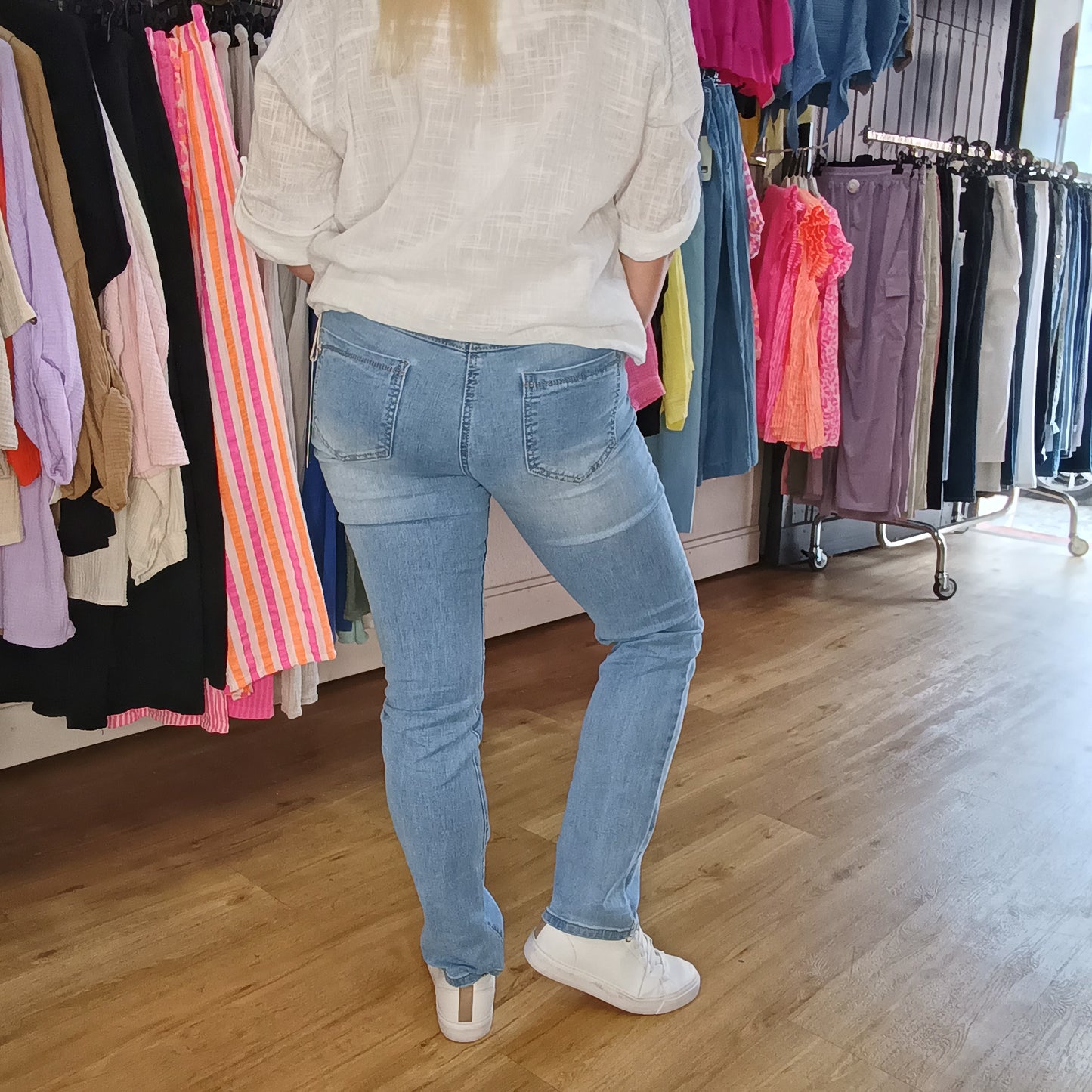 Straight Leg Jeans