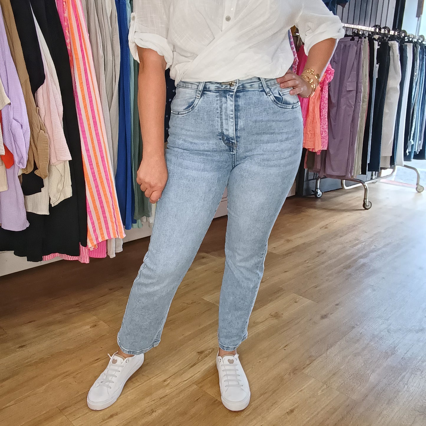 Straight Leg Jeans
