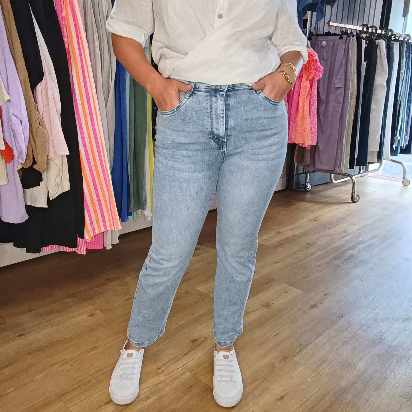 Straight Leg Jeans