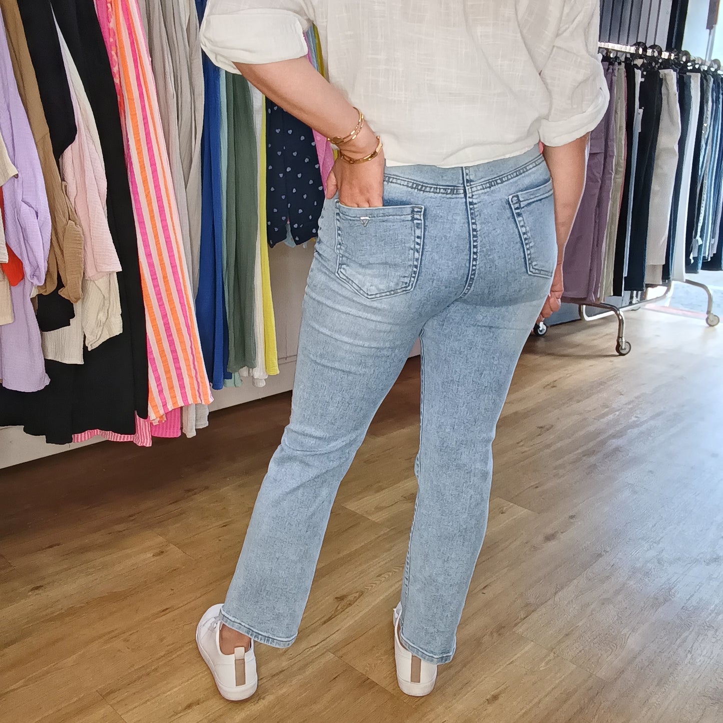Straight Leg Jeans