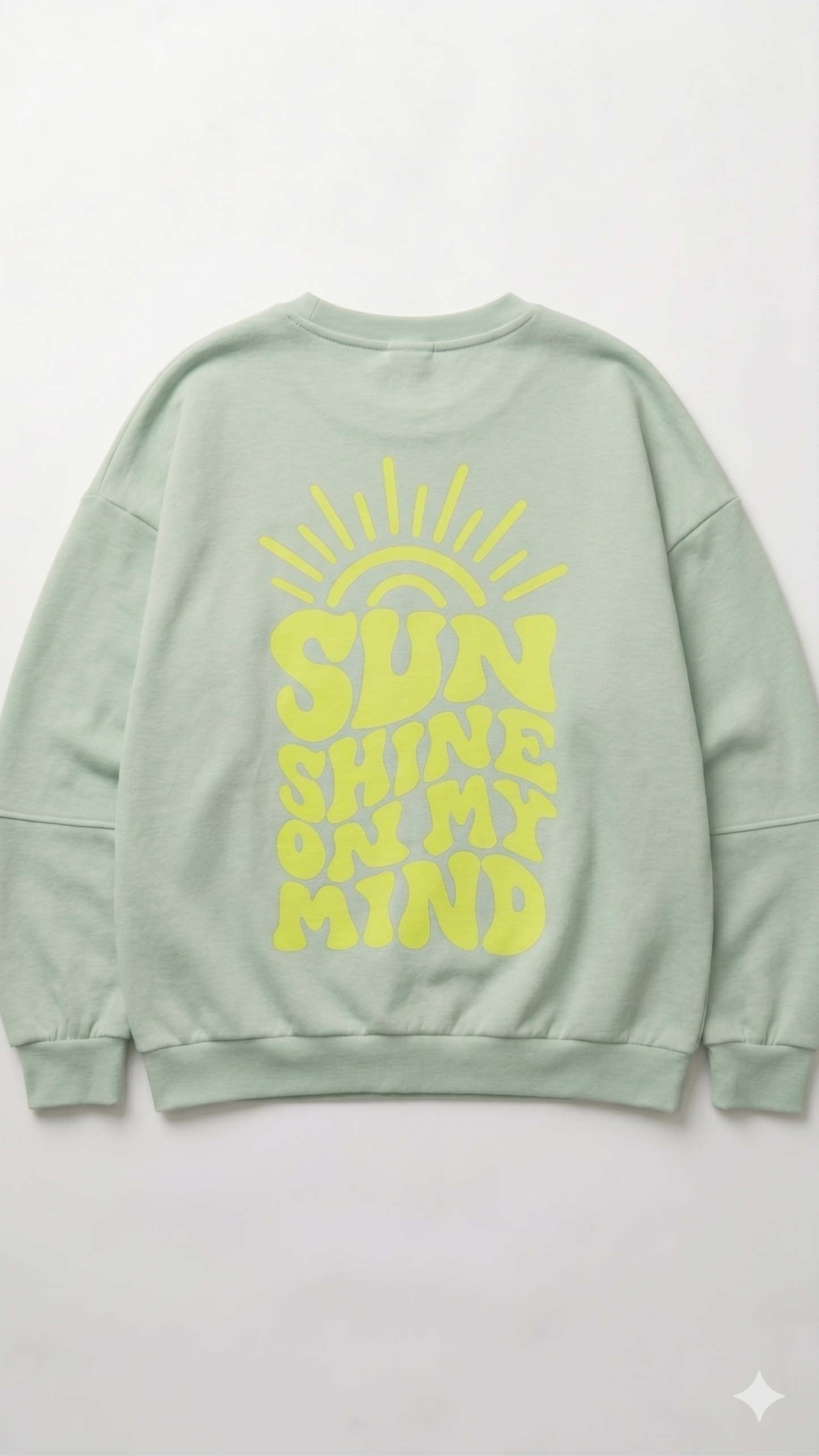 Butterstoff Sweatshirt Sunshine Mint