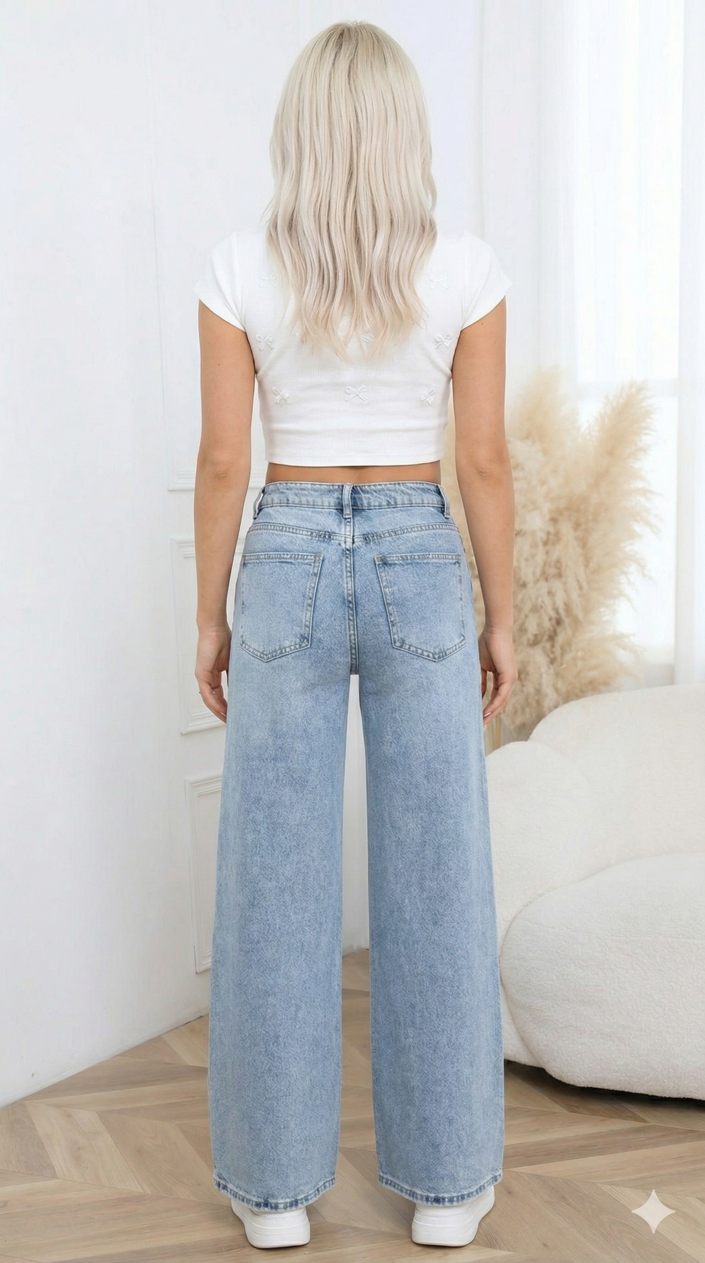 Palazzo Fit Stretch wide leg