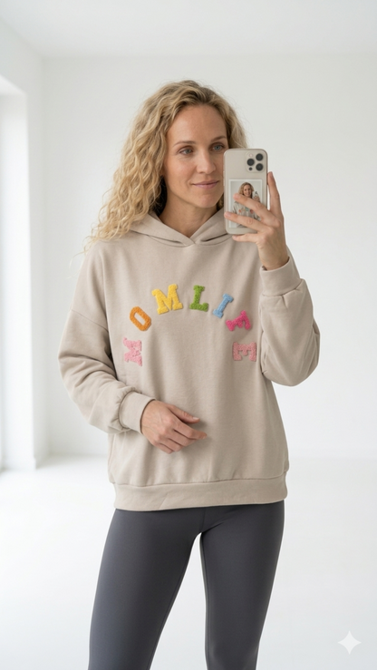 Hoodie Momlife Butterstoff