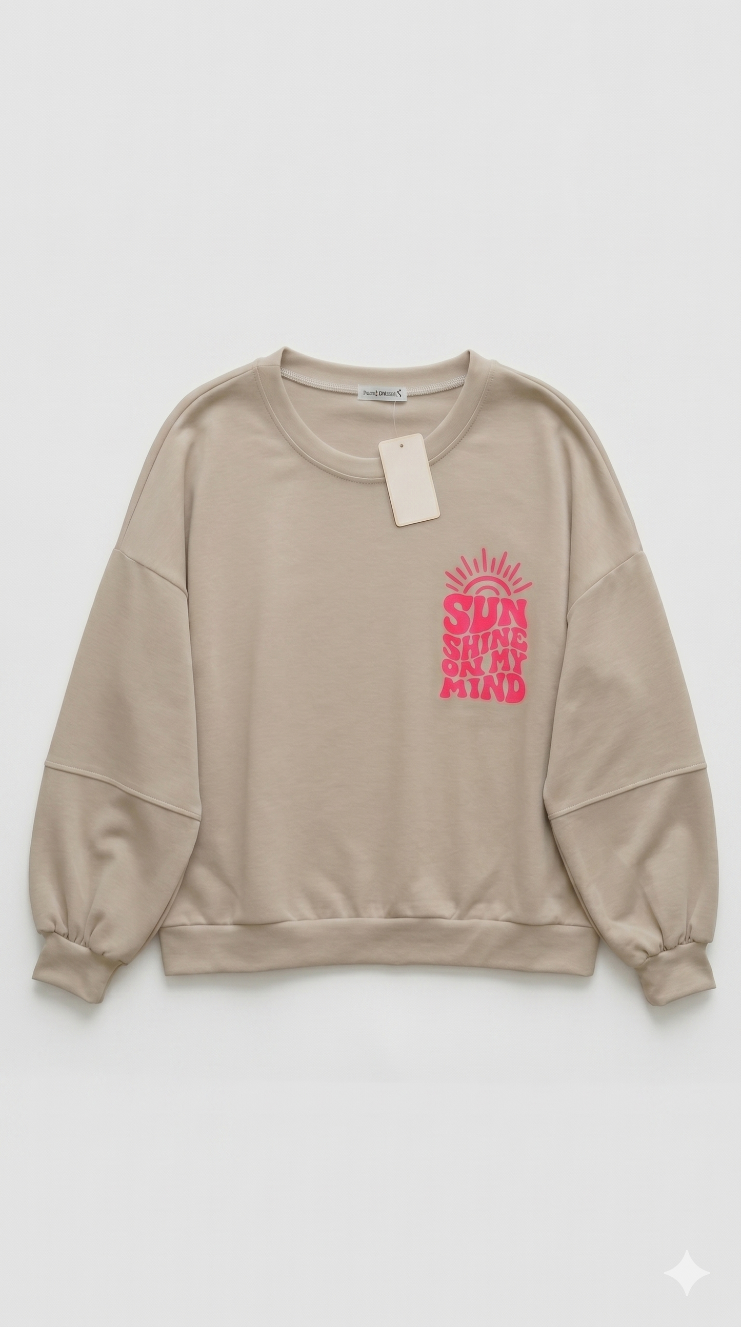 Butterstoff Sweatshirt Sunshine Beige