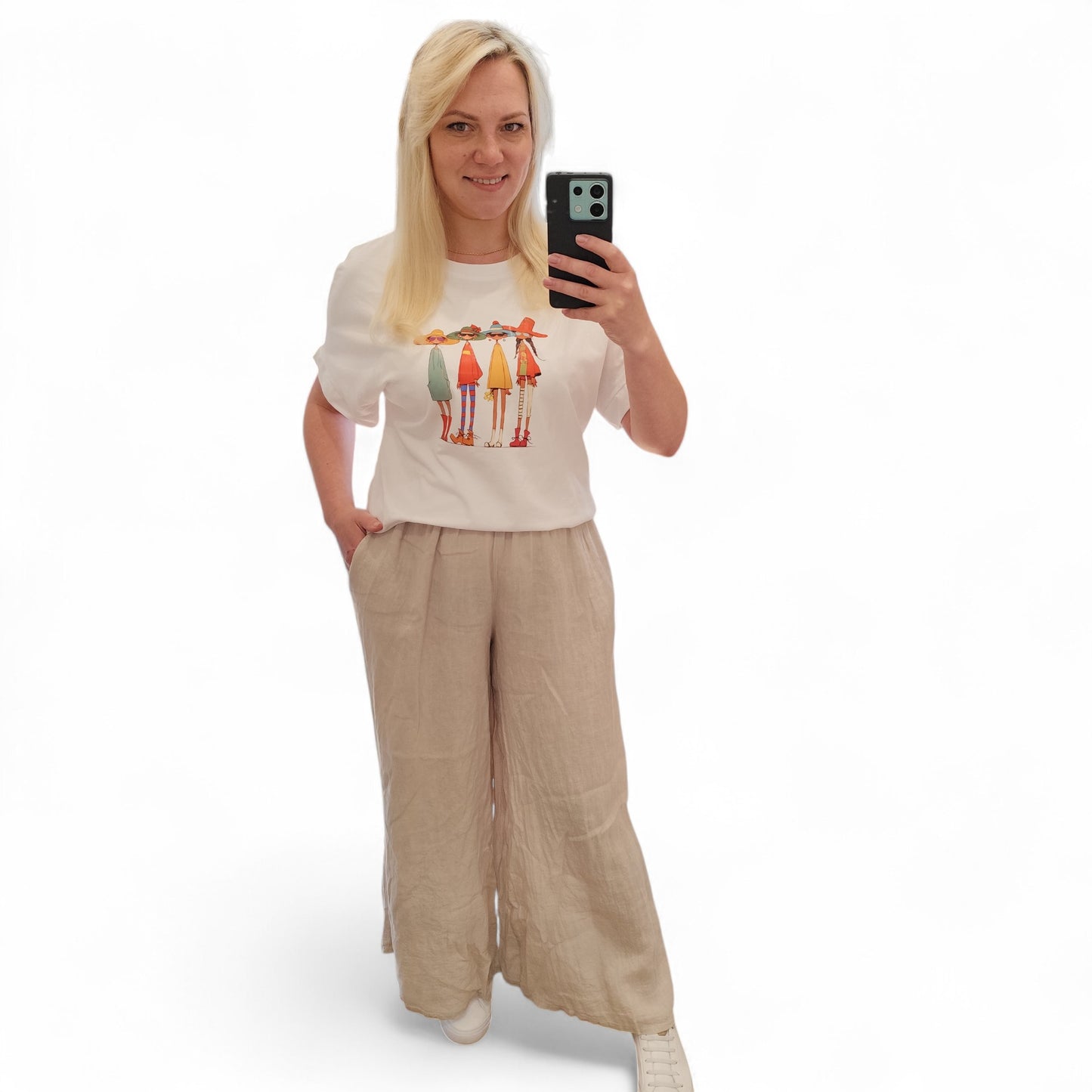 T-Shirt mit Figuren