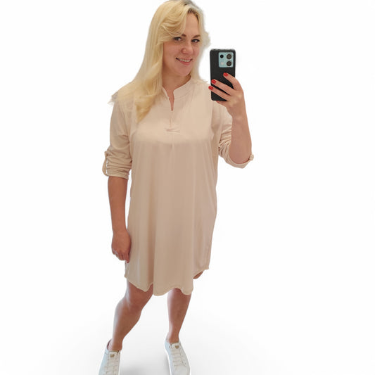 Longshirt in Beige