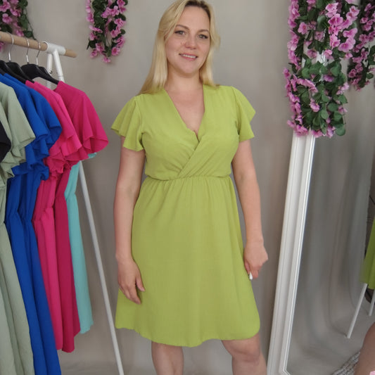 Kleid in Hellgrün