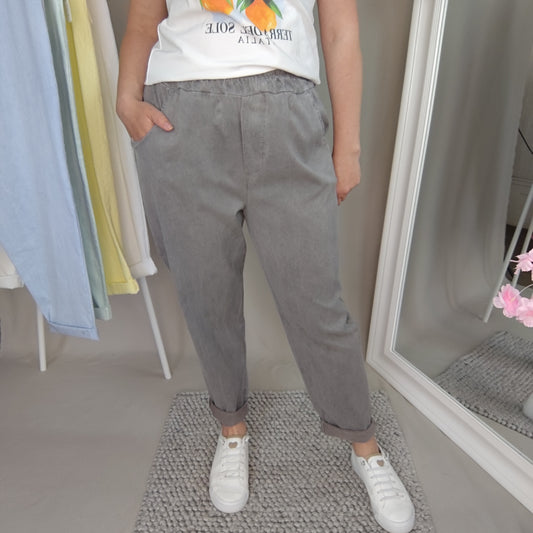 Joggpants in Grau