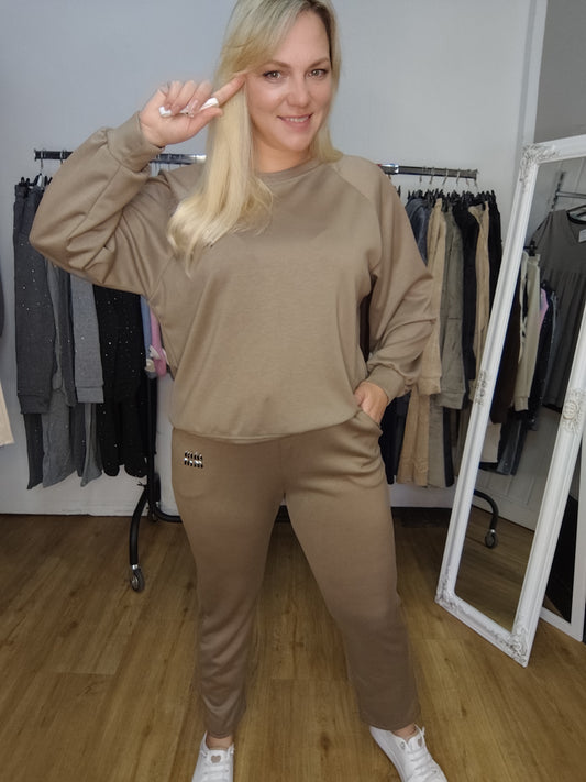 Zweiteiler "Claudia" in Braun