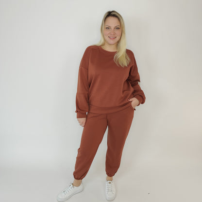 Zweiteiler "Juliane" in Rostbraun