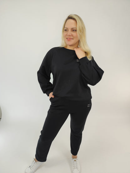 Zweiteiler "Claudia" in Schwarz