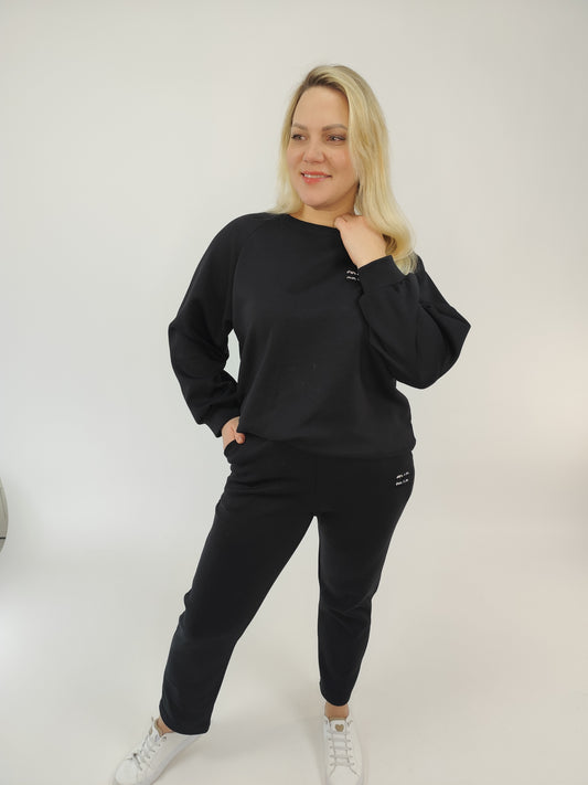 Zweiteiler "Claudia" in Schwarz