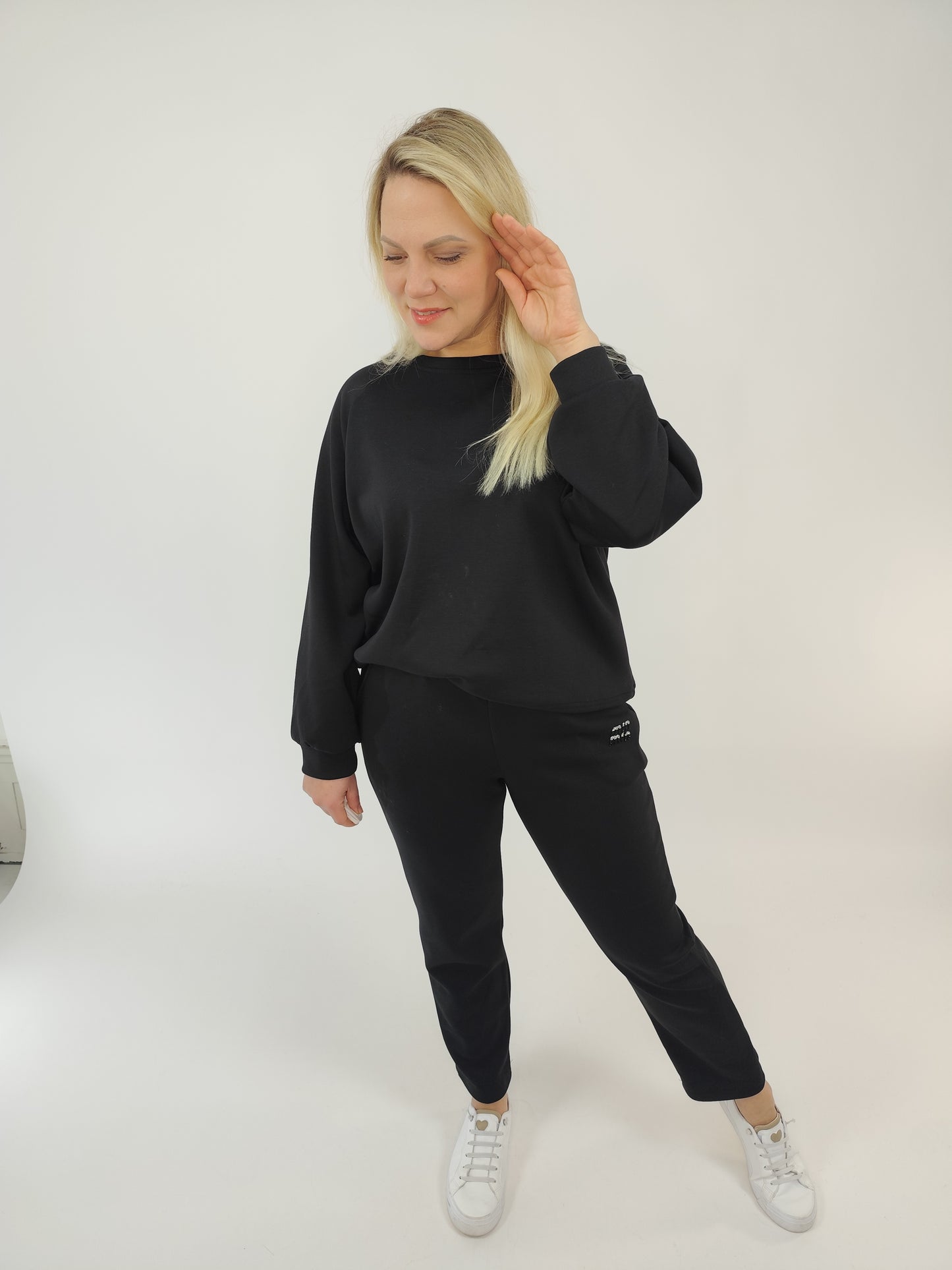 Zweiteiler "Claudia" in Schwarz