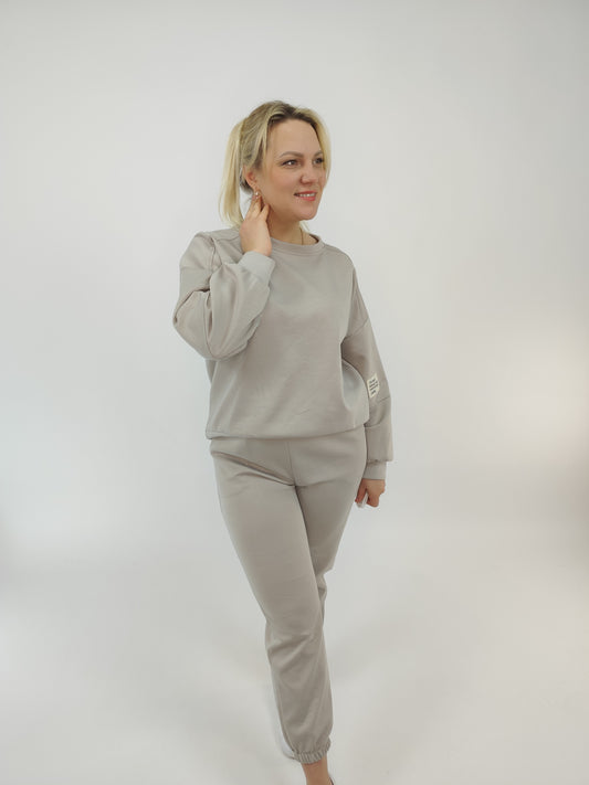 Zweiteiler "Juliane" in beige