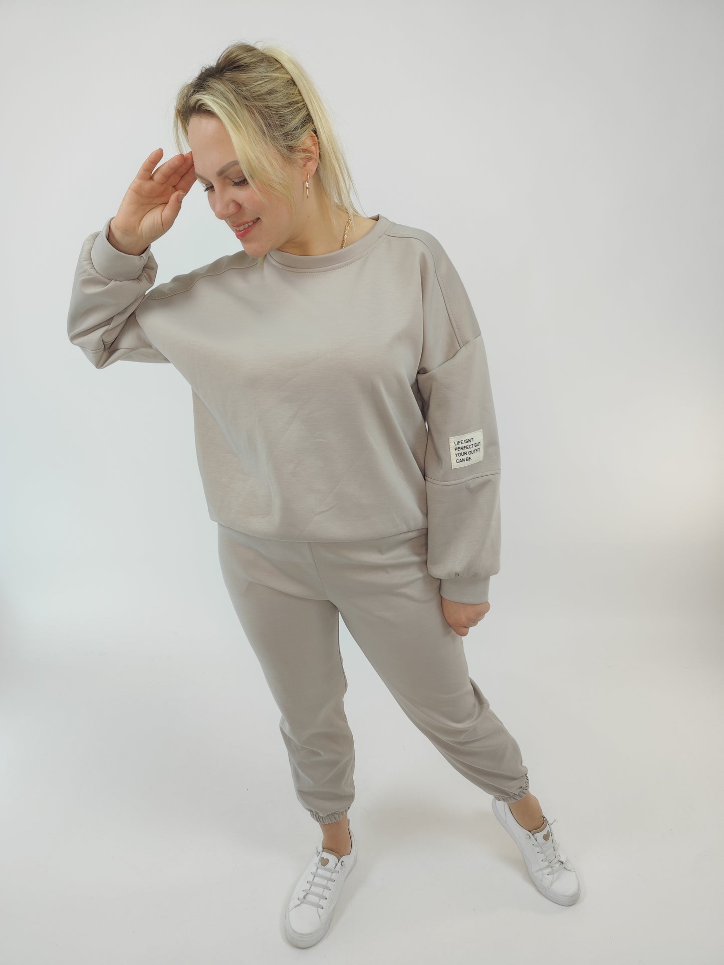 Zweiteiler "Juliane" in beige