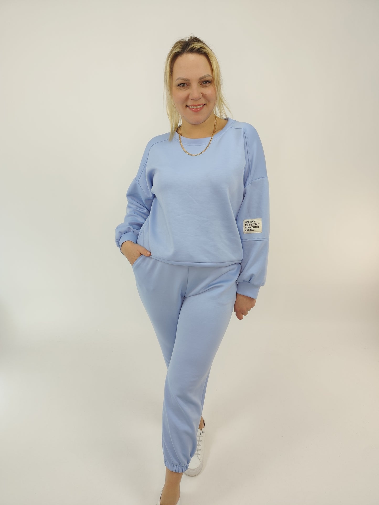 Zweiteiler "Juliane" in hellblau