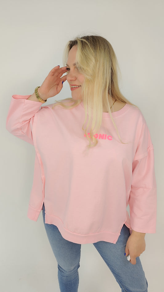 Sweatshirt Iconic Rosa