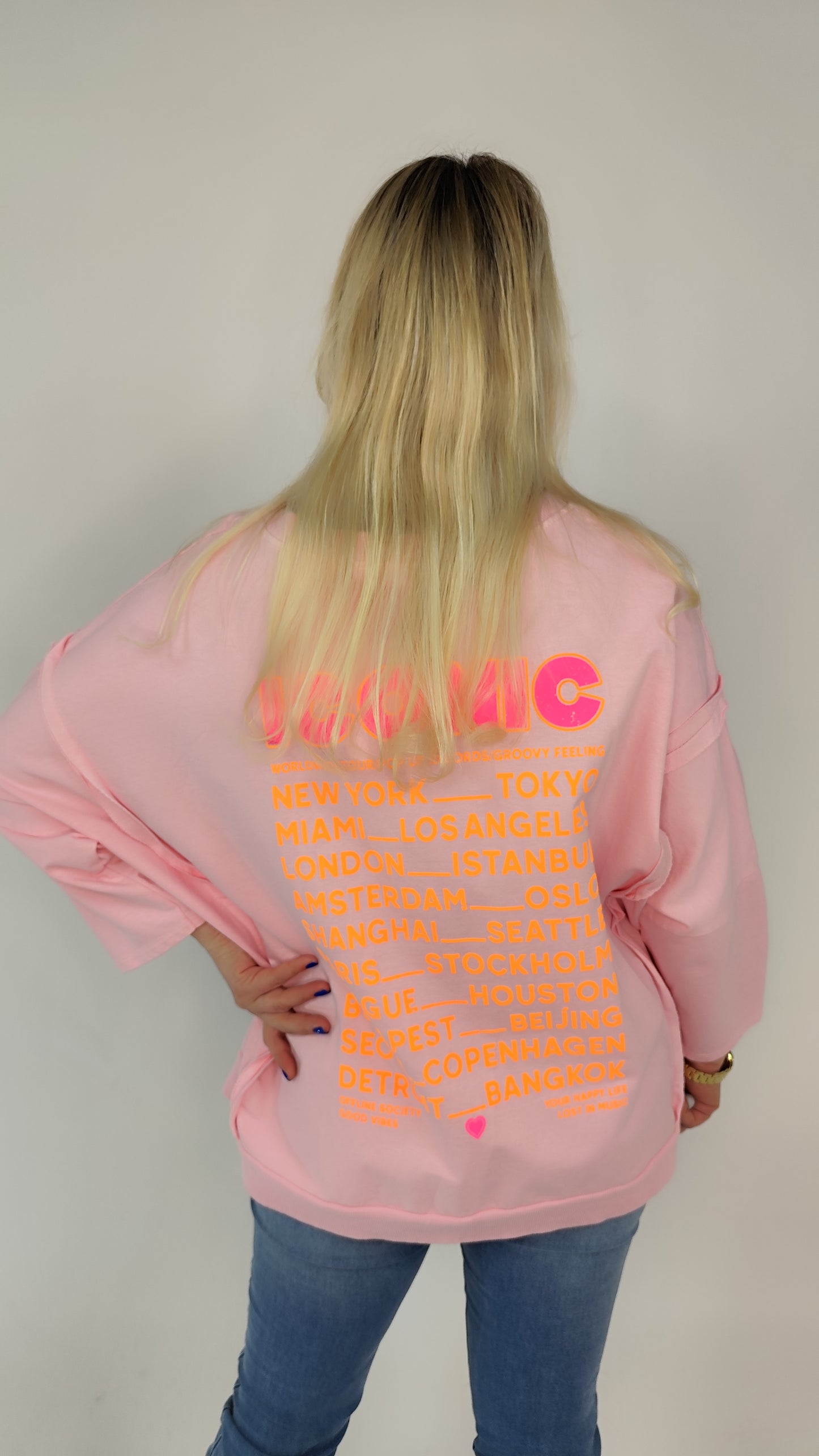 Sweatshirt Iconic Rosa