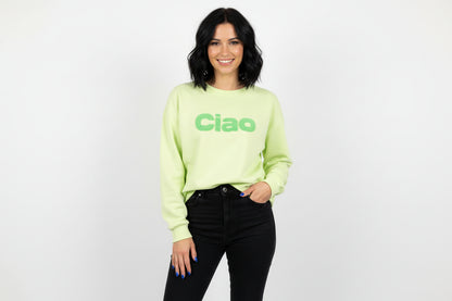 Sweatshirt Ciao Hellgrün