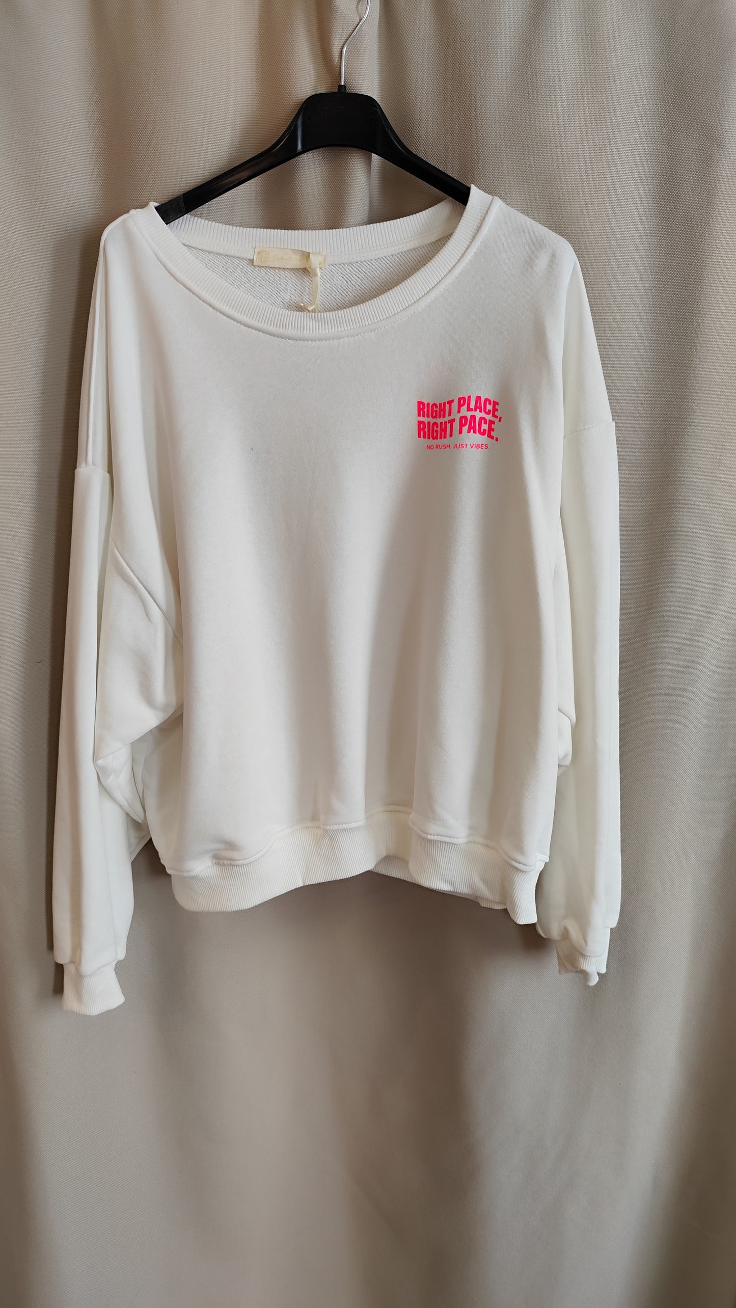 Sweatshirt Right Place Offwhite