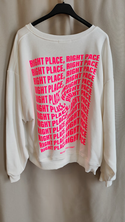 Sweatshirt Right Place Offwhite