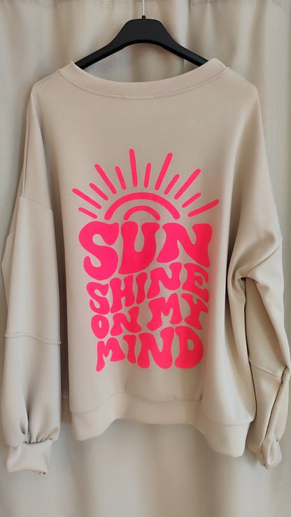 Butterstoff Sweatshirt Sunshine Beige