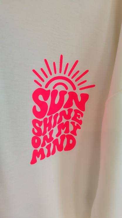 Butterstoff Sweatshirt Sunshine Offwhite