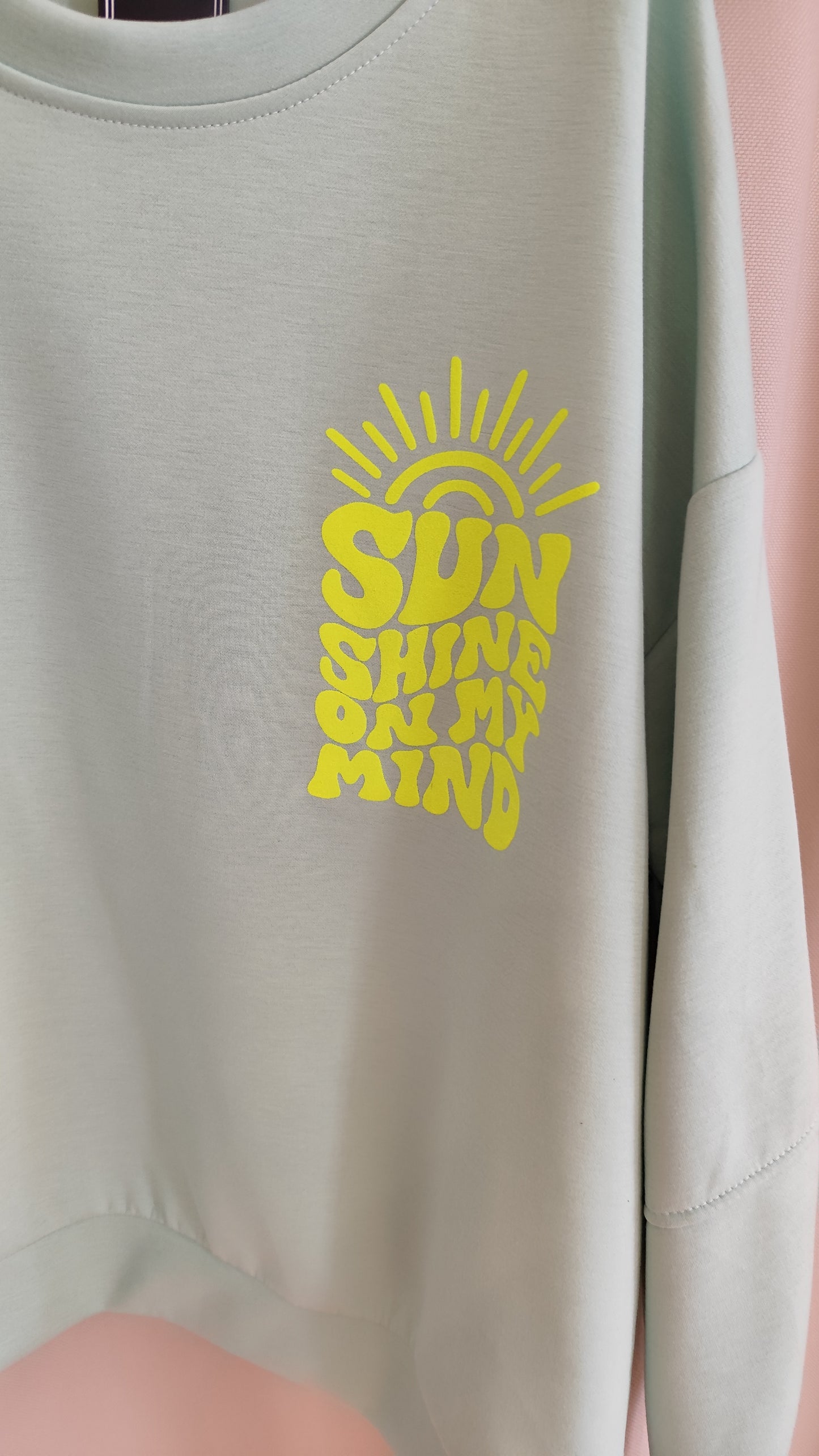 Butterstoff Sweatshirt Sunshine Mint