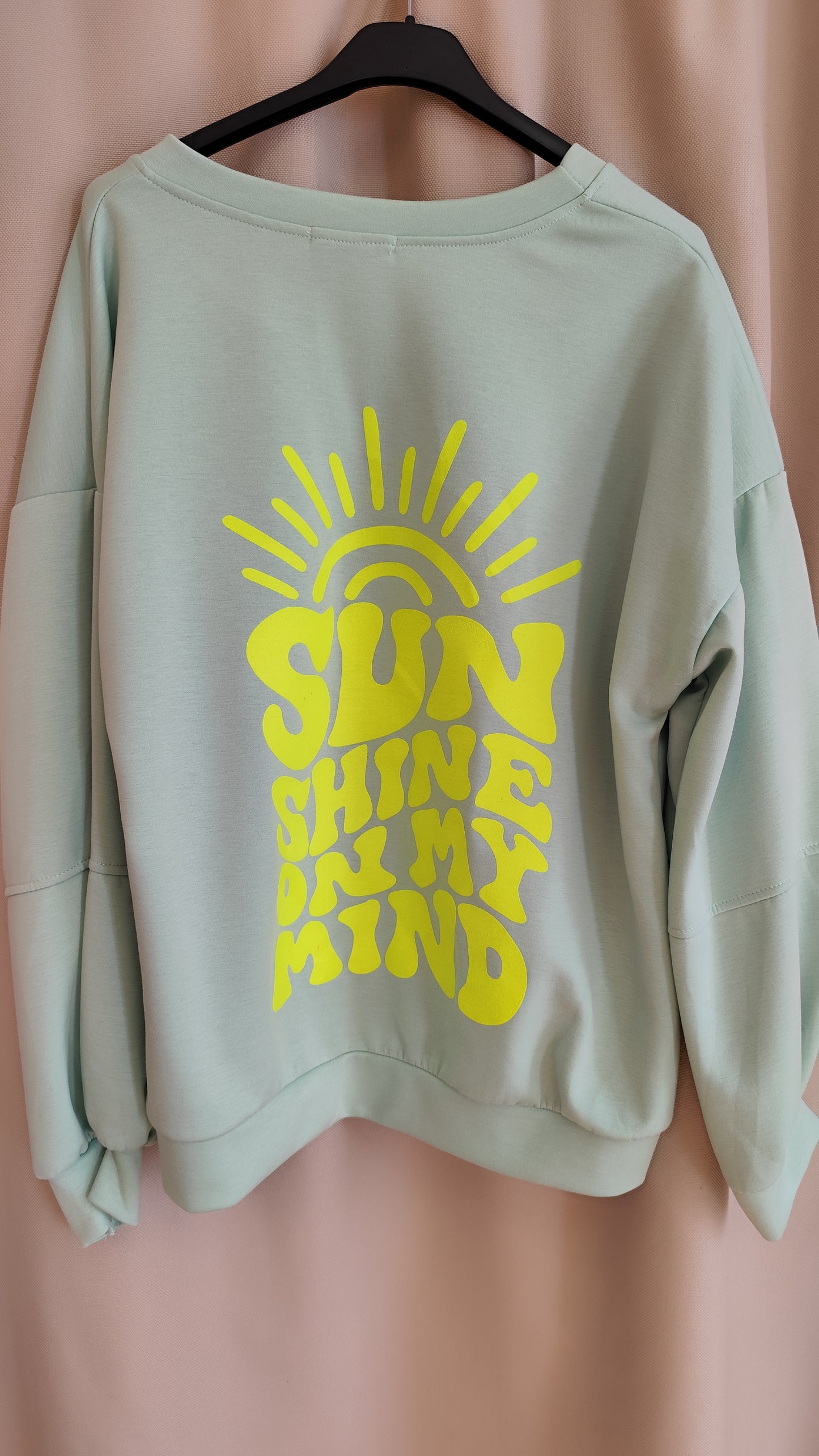 Butterstoff Sweatshirt Sunshine Mint