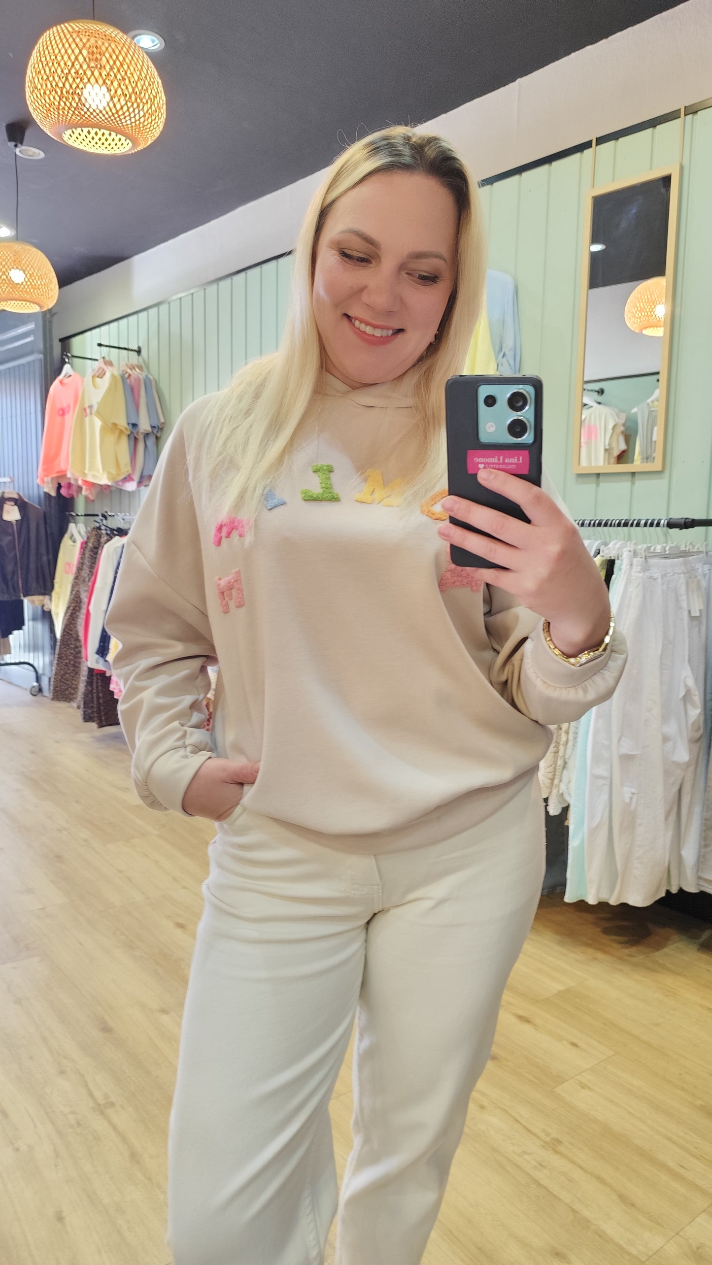 Hoodie Momlife Butterstoff
