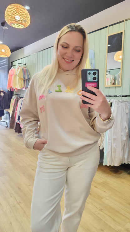 Hoodie Momlife Butterstoff