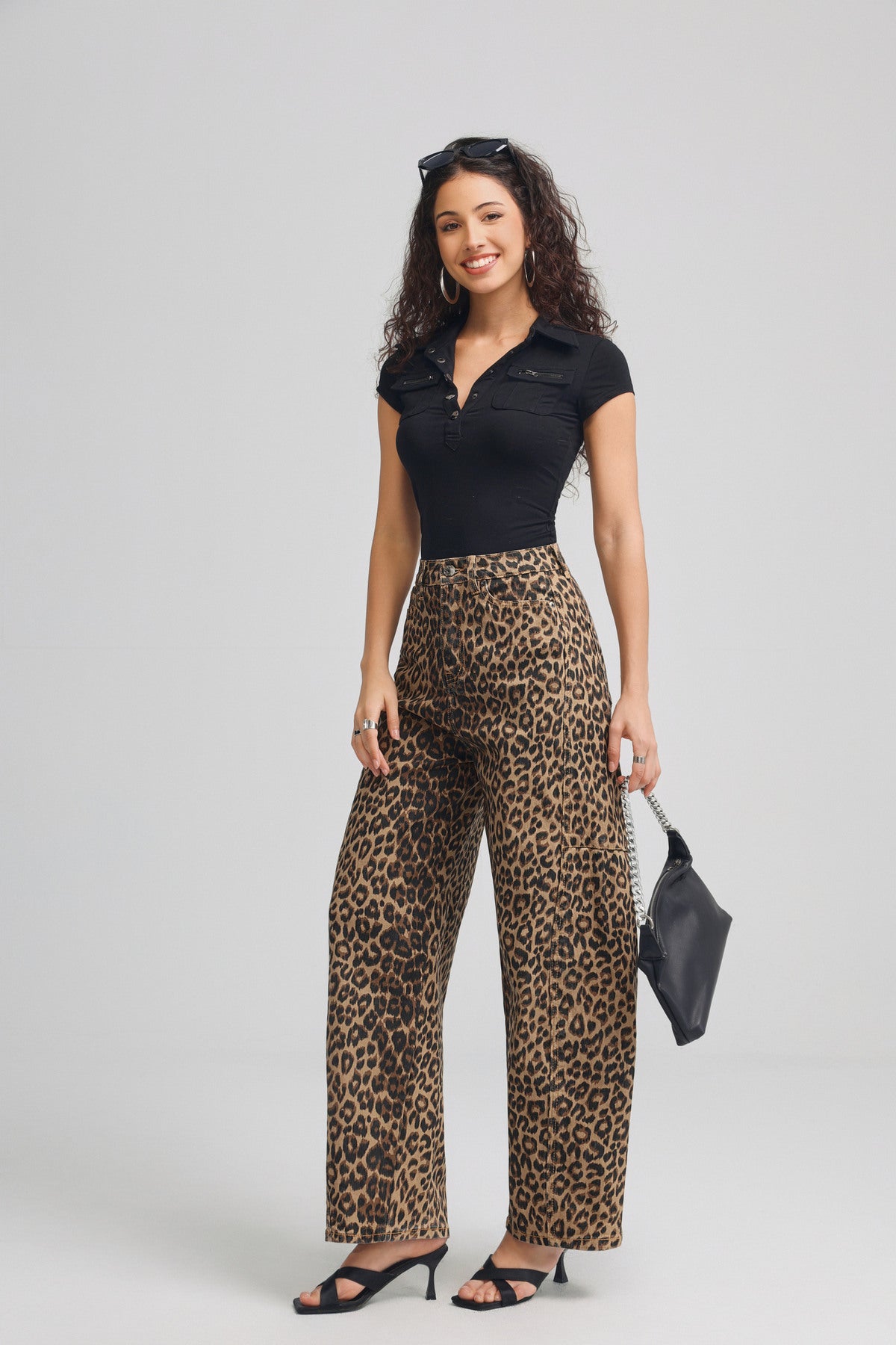 Leo Barrel Wideleg Jeans